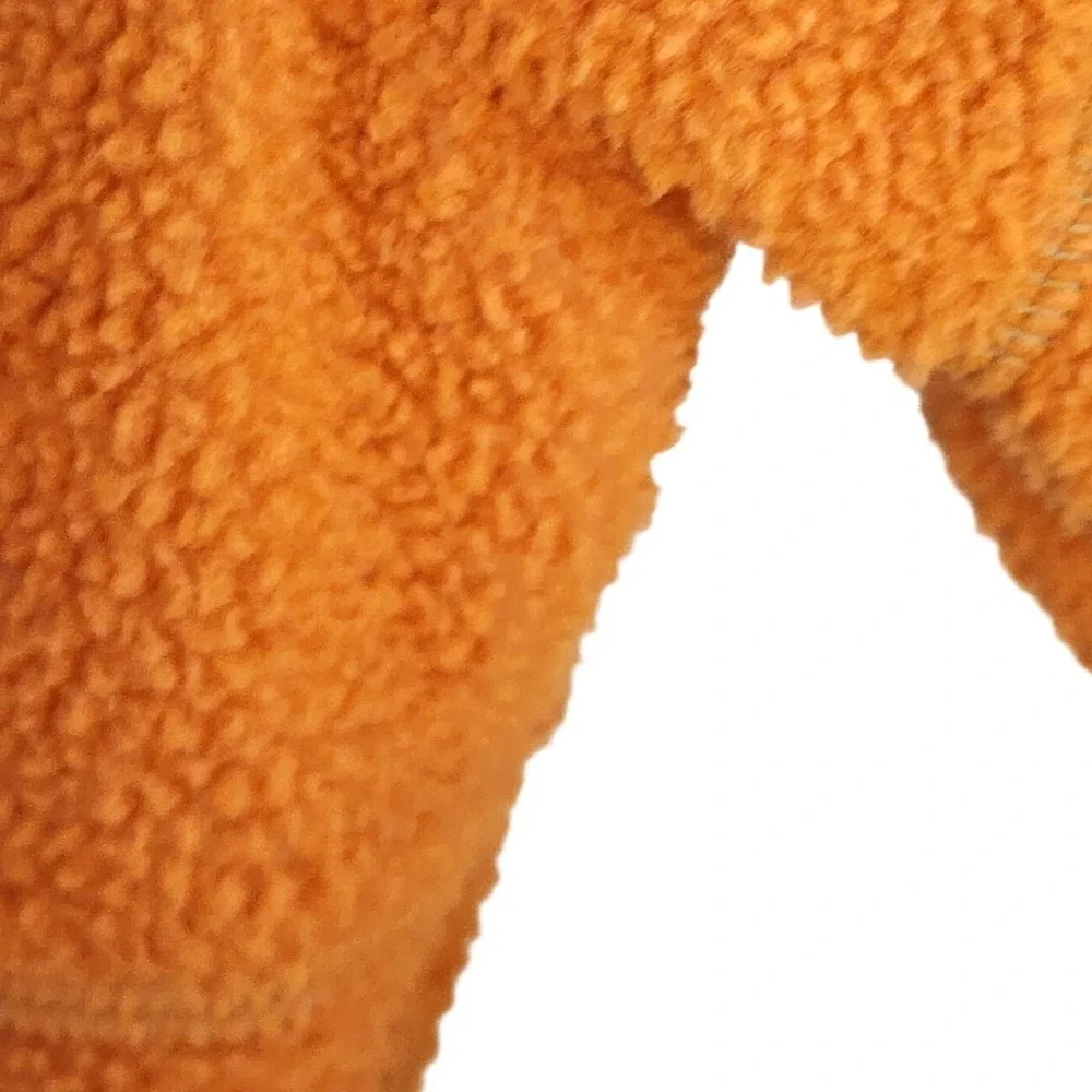 Nike Sherpa Fleece Hoodie XL Orange Full Zip Teddy‎ Borg Gorpcore Sportswear